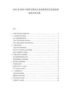 2025至2030中國薩克斯風行業深度研究及發展前景投資評估分析