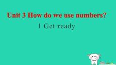 2025秋四年級英語上冊Unit3Howdoweusenumbers1Getready習題pptx課件滬教版