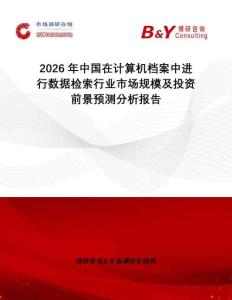 2026年中國在計算機檔案中進行數據檢索行業市場規模及投資前景預測分析報告