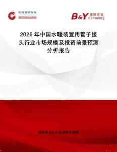 2026年中國水暖裝置用管子接頭行業市場規模及投資前景預測分析報告
