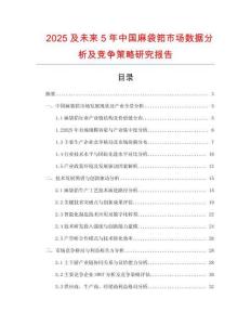 2025及未來5年中國麻袋筘市場數(shù)據(jù)分析及競爭策略研究報(bào)告