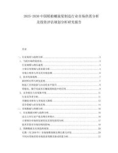 2025-2030中國(guó)船舶螺旋槳制造行業(yè)市場(chǎng)供需分析及投資評(píng)估規(guī)劃分析研究報(bào)告