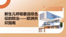 新生兒呼吸窘迫綜合征的防治歐洲共識指南