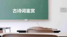 語文基礎(chǔ)知識與能力訓(xùn)練  課件  第二部分  第一章  古詩鑒賞1（課件）