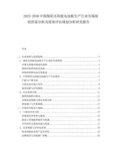 2025-2030中國(guó)廢鋁太陽(yáng)能電池板生產(chǎn)行業(yè)市場(chǎng)現(xiàn)狀供需分析及投資評(píng)估規(guī)劃分析研究報(bào)告