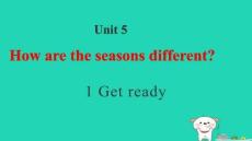 2025秋四年級英語上冊Unit5Getready習題pptx課件滬教版