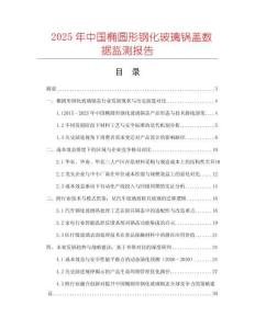 2025年中國橢圓形鋼化玻璃鍋蓋數據監測報告