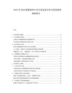 2025至2030攝像器材行業(yè)市場(chǎng)發(fā)展分析及投資融資策略報(bào)告
