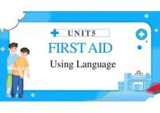 UNIT5+FIRST+AID+Using+Language+2025-2026學年高二英語精美課件（人教版選擇性必修第二冊)