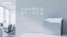 2026年財(cái)務(wù)部新年工作計(jì)劃