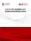 2026年中國飛機舵踏板行業市場規模及投資前景預測分析報告
