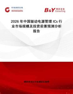 2026年中國驅動電源管理ICs行業(yè)市場規(guī)模及投資前景預測分析報告