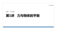 2026屆高三物理二輪復(fù)習(xí)課件：專(zhuān)題一　第1講　力與物體的平衡