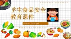 食品安全小學(xué)生食品安全教育主題班會PPT課件