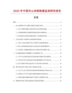 2025年中國滸山肉粽數據監測研究報告