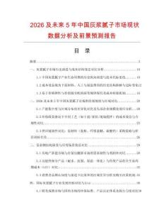 2026及未來5年中國灰漿膩?zhàn)邮袌霈F(xiàn)狀數(shù)據(jù)分析及前景預(yù)測報(bào)告