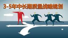 3-5年中長期質量戰略規劃