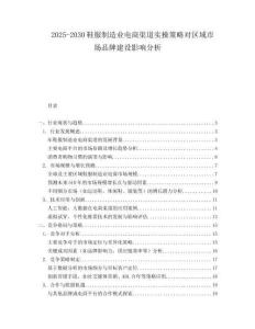 2025-2030鞋服制造業(yè)電商渠道實操策略對區(qū)域市場品牌建設(shè)影響分析