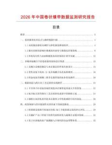 2026年中國卷狀鎳帶數據監測研究報告