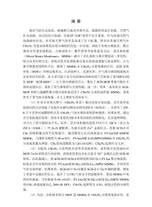 基于真空熱處理MOFs混合基質膜的制備及其CH4N2分離性能研究