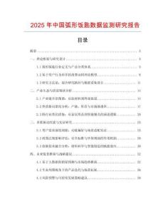 2025年中國弧形飯匙數據監測研究報告