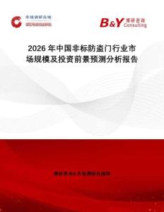 2026年中國非標(biāo)防盜門行業(yè)市場規(guī)模及投資前景預(yù)測分析報告