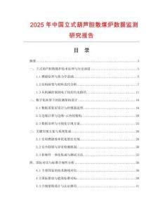 2025年中國立式葫蘆膽散煤爐數據監測研究報告