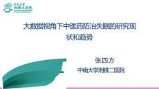 2024岐黃文化國際論壇：大數據視角下中醫院防治失眠的研究現狀和趨勢