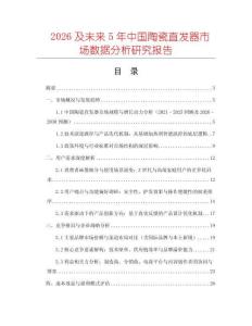 2026及未來5年中國陶瓷直發器市場數據分析研究報告