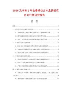 2026及未來5年金暈硯仿古木盒裝硯項目可行性研究報告