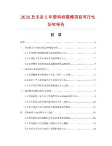 2026及未來5年塑料鋼瓶帽項目可行性研究報告