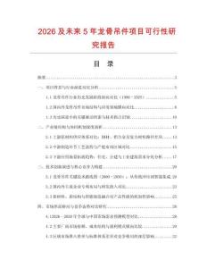 2026及未來5年龍骨吊件項目可行性研究報告