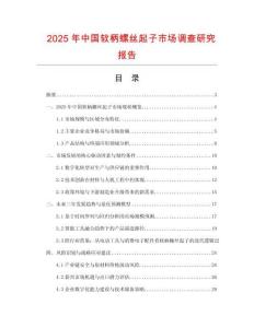 2025年中國軟柄螺絲起子市場調查研究報告