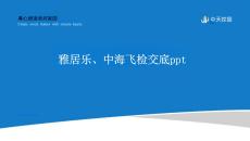 地產工程飛檢評估交底質量安全評估交底培訓