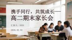 攜手同行，共筑成長高二期末家長會