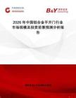 2026年中國鋁合金平開門行業市場規模及投資前景預測分析報告