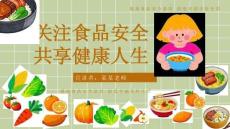 小學生食品安全教育主題班會PPT課件