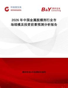 2026年中國金屬脫模劑行業(yè)市場規(guī)模及投資前景預測分析報告