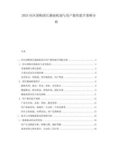 2025社區(qū)團(tuán)購(gòu)團(tuán)長(zhǎng)激勵(lì)機(jī)制與用戶黏性提升策略分析