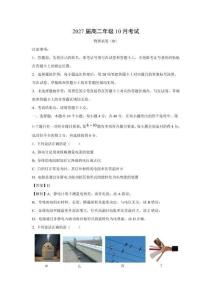 【物理】湖北省云學聯盟2025-2026學年高二上學期10月月考試題(b)(解析版)