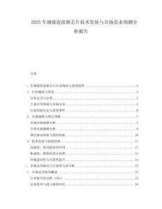 2025車規級連接器芯片技術發展與市場需求預測分析報告