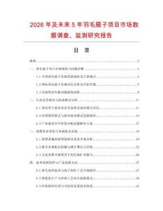 2026年及未來5年羽毛扇子項目市場數(shù)據(jù)調查、監(jiān)測研究報告