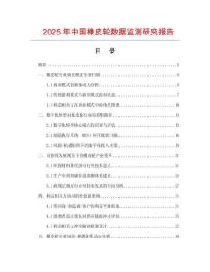 2025年中國橡皮輪數據監測研究報告