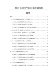 2026年中国气眼数据监测报告