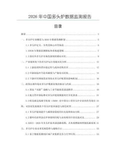 2026年中國多頭爐數據監測報告