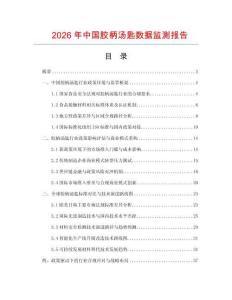 2026年中國膠柄湯匙數據監測報告