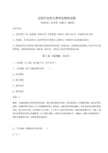 2024-2025學(xué)年度反射療法師大賽理論模擬試題含答案詳解【能力提升】