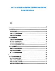 2025-2030煉鐵行業(yè)競爭要素對市場供需雙軌供需矛盾與市場需求清淡分析