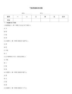 下象棋趣味測試題
