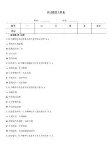 測試題目女朋友